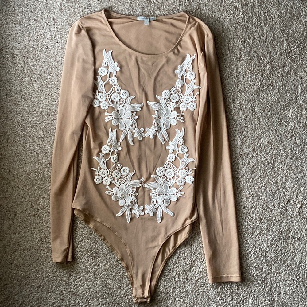Charlotte Russe Mesh Bodysuit